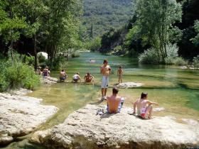 Rémy, Béné, Gauthier et Laura à Perpignan